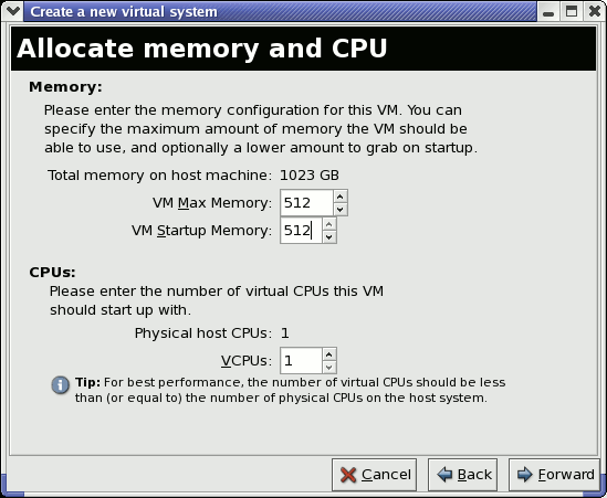 Выделение памяти и процессоров